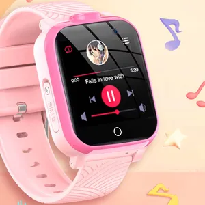 Tela de toque para crianças, smartwatch weárabes em estoque, dispositivos, quebra-cabeça, multilinguagens, smartwatch para crianças, escola, vídeo player de música