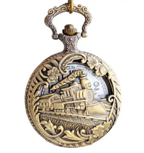 นาฬิกาพกควอตซ์สไตล์สตีมพังก์แบบติดเข็มขัด รุ่นเรโทร สำหรับผู้หญิง - Product Image 5