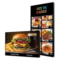 Señalización Digital de Pared con Cambio Vertical/Horizontal ODM, Pantalla Publicitaria Comercial de Alto Brillo y Antideslumbrante, Tamaño Personalizado