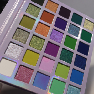 Palet Eyeshadow Campuran Sparkle Shimmer dan Matte 30 Warna Pigmentasi Tinggi Tahan Lama Koleksi Riasan Cerah - Product Image 1