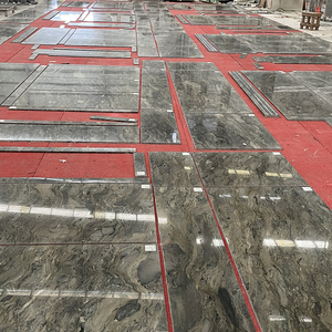 High Quality Luxury Blue Silk Quartzite Tiles Wall Floor Glossy Polished Natural <b>Stone</b> Hotel Indoor/Outdoor Decoration TMZ <b>Stone</b> - Product Image 3