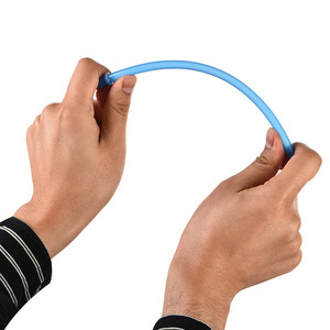 Paja de anillo de color sólido de 27cm Paja reutilizable extendida de PP Paja dura de plástico coloreada - Product Image 5