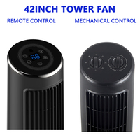 Ventilateur tour oscillant Rihuang de 42 pouces avec télécommande, 3 modes de vitesse et minuterie, idéal pour chambre, bureau et maison - Fabrication OEM Chine