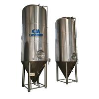 Système de propagation de levure de bière CASSMAN 2T en acier inoxydable 304 avec cuve sous pression de 200 L pour brasserie