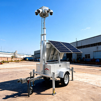 Caméra solaire sans fil extérieure 4G LTE, pas besoin de Wi-Fi pour les chantiers de construction à distance