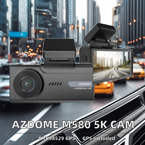 2024 <span class=keywords><strong>AZDOME</strong></span> M580 5K cámara de salpicadero habilitada para GPS 5G WiFi delantero trasero 4K cámaras de coche Sony IMX415 Chip Black Box grabadora coche HD H.264 - Product Image 3