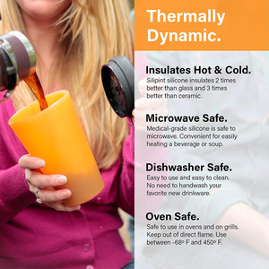 Tasse en <span class=keywords><strong>silicone</strong></span> tie-dye polyvalente de couleur mélangée bon marché fabriquée en Chine avec des couleurs personnalisées, idéale pour les boissons chaudes et froides - Product Image 6