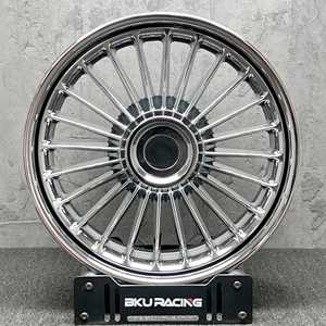 Cerchi in Lega Forgiati Bku a 2 Pezzi 5x127 per <span class=keywords><strong>Cadillac</strong></span> 62 Coupe Sedan <span class=keywords><strong>DeVille</strong></span> 60 Special Fleetwood, 20 Pollici 8.5J, Cromati Personalizzati - Product Image 2