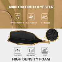 Étui de transport souple et flottant GAF 600D en polyester Oxford imperméable pour fusils de chasse au canard, pour armes de 47,2 pouces, idéal pour la chasse en extérieur et la randonnée