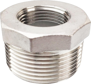 Réducteur de filetage NPT mâle 1-1/<span class=keywords><strong>4</strong></span> pouce x femelle <span class=keywords><strong>3</strong></span>/<span class=keywords><strong>4</strong></span> pouce, en acier inoxydable 304, pour des raccords de tuyauterie sécurisés - Product Image 4