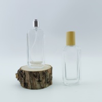 Emballage de luxe de conception personnalisée 30ml 50ml 100ml flacon de parfum vide en verre avec boîte