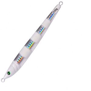 Señuelo de pesca curvo de fábrica con lentejuelas, tipo cuchara S, de metal, 3.5g 5g 7g 10g con anzuelo triple - Product Image 4