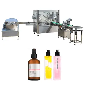 Machine de remplissage de bouteilles de pulvérisation nasales, dissolvant d'huile aomatique 30ml 50ml WB-PX2