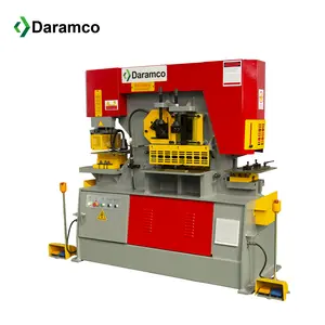 Daramco安定した信頼性の高い油圧鉄工Q35Y-40シリーズ複合せん断曲げスクエアホールパンチマシン