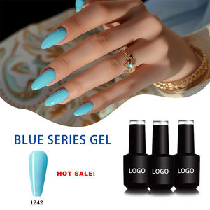 Collection de vernis à gel <span class=keywords><strong>bleu</strong></span> russe Mini bouteilles de 15ml marques créer Logo identité boîte-cadeau coréen Chrome vernis à ongles professionnel - Product Image 3