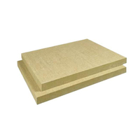 Panneau de laine de roche acoustique et thermique non revêtu, densité 80 kg/m3, 50 mm, pour mur de bâtiment commercial