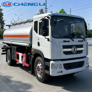 รถบรรทุกน้ำมันเชื้อเพลิงแบบกำหนดเองพร้อมปั๊มและมิเตอร์ Dongfeng Dolica D_9 ผลิตจากเหล็กกล้าคาร์บอน ขนาด 13 ลูกบาศก์เมตร สำหรับบรรทุกดีเซลและเบนซิน - Product Image 2