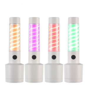 Có thể sạc lại dẫn cắm trại Đèn pin ngoài trời không thấm nước độ sáng cao đầy màu sắc năng lượng mặt trời ánh sáng ấm áp bầu không khí vonfram ngọn đuốc - Product Image 6