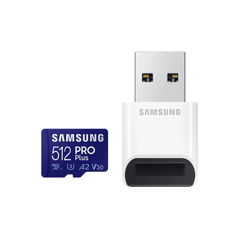 100% Original Samsung 128GB 256GB 512GB Samsung Pro U3 V30 TF/SD Memory Card Card Reader Kit For Switch