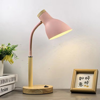 Protection des yeux Moderne DC LED Bureau Apprentissage Petite Lampe De Table Plug-in Dortoir Étudiant Bureau Lecture Chambre