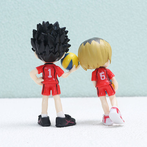 Figurines <span class=keywords><strong>Haikyuu</strong></span> Hinata Shoyo <span class=keywords><strong>Oikawa</strong></span> Tooru Tobio Kageyama en PVC de 8 cm, figurines d'anime, jouets à collectionner, boîte à œufs Gachapon - Product Image 4