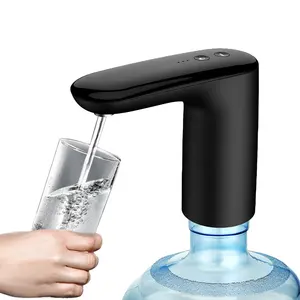 موزع مياه صغير كهربائي قابل للشحن ومحمول وزوّد زجاجات شرب الماء أوتوماتيكيًا باستخدام منفذ USB