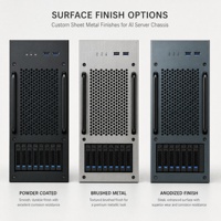 Châssis de serveur de stockage 4U en tôle sur mesure TZR, 24 baies, remplaçables à chaud, boîtier métallique OEM ODM pour centre de données