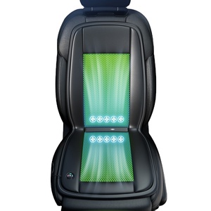 Cojín de Asiento de Coche Refrigerante de 12V, Almohadas Lumbares y Funda de Asiento con Ventilación de Aire, Cojín Refrigerante con Ventilador y Aire Acondicionado - Product Image 3