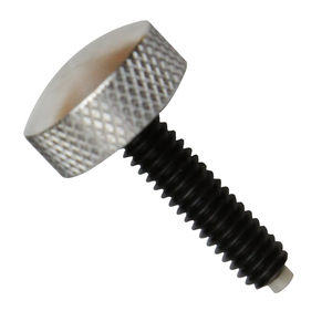 Round Thumb Head Stainless Steel Nylon Tip Screw Nylon Plastic <strong>Bolt</strong> Hand Thumb Screw M4 <strong>M5</strong> M6 - Product Image 3