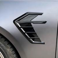 Audi A4L, A5, A6L, A7: Modificación del Guardabarros Trasero con Adhesivos Laterales ABT, Adhesivos de Aleta de Tiburón para Carrocería y Decoraciones para el Parachoques Trasero