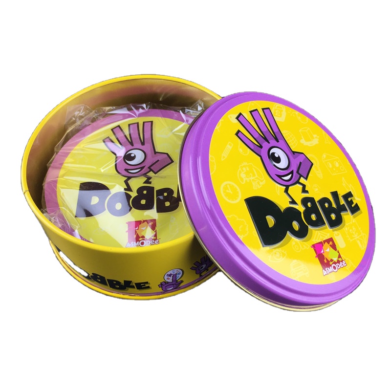 Упаковка фиолетового и желтого цветов, игра «Double Spot», «Find It Game» для детей