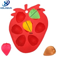 Moule en silicone personnalisé à 7 cavités, qualité alimentaire, pour glaçons, bonbons et savons, idéal pour la pâtisserie artisanale DIY