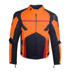 Nouvelle veste de moto en cuir unisexe, coupe-vent, de course, avec option de logo personnalisé, meilleure qualité, toutes saisons, manches longues, 300g - Product Image 1