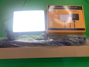 10 pollici LED pannello di illuminazione con 2.1M treppiede 2700K-5700K luce di fotografia telecomando per Live streaming Video foto lampada - Product Image 2