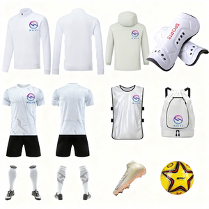 Camiseta Deportiva Transpirable de Fútbol, Uniforme de Poliéster/Nailon, Impresión Digital, Tops de Entrenamiento - Product Image 1