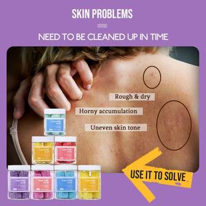 LIYALAN <span class=keywords><strong>Cubos</strong></span> de Exfoliante Corporal de Azúcar Orgánico, Exfoliante Limpiador y Suavizante para la Piel, Tamaño de Viaje, Exfoliante Corporal de un Solo Uso, 170 g, Venta al por Mayor - Product Image 5