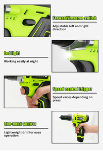 FEIHU Perceuse électrique sans fil Réparation et installation domestiques Tournevis perceuse sans fil 12v batterie lithium-ion - Product Image 5