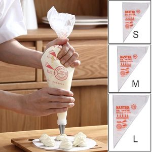 Piping Bag Disposable Thickened For Cake Decorating Baking Birthday 100 Pcs Large Size - Product Image 2