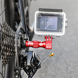 MUQZI Xe Đạp Wheel <span class=keywords><strong>Hub</strong></span> Bracket Chủ Nối Phát Hành Nhanh Chóng Trục Camera Núi Hợp Kim Nhôm Tripod Chủ Kẹp - Product Image 2