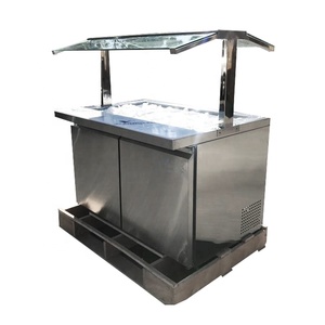 Nuevo Modelo de Refrigerador Comercial para Restaurantes, Buffet Refrigerado, Barra de Ensaladas, Mesa de Alimentos Fríos - Product Image 1