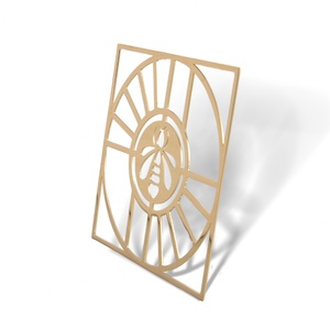 Posavasos Decorativo de Latón con Logotipo Personalizado, para Té, Vino o Regalos, Diseño Hueco Redondo - Product Image 6
