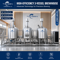 Système de brasserie nano en acier inoxydable Tonsen 200L, mini brasserie 2HL, équipement de brassage à domicile pour pub et restaurant