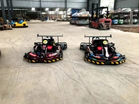 Go-Kart Eléctrico de Carreras, con Potente Motor y Chasis Resistente para Parques de Diversiones