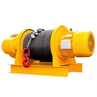 Treuil à poutre simple robuste 1 tonne 2 tonnes 3T 5T Palan 380V Treuil de traction par câble Grue de construction marine