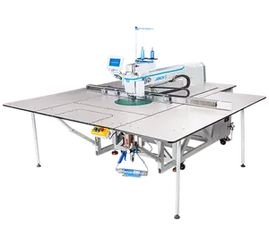 Máquina de plantilla plegable de rotación de 360 grados, máquina de coser, cojín de asiento, fabricación de abrigos, nuevo, JACK MX-100A