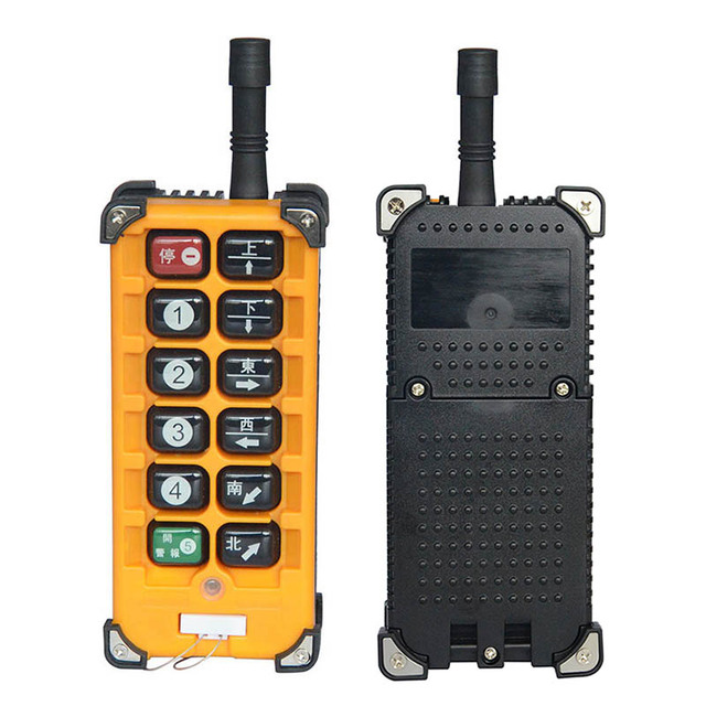 Single Speed Button Tower Electric Hoist Crane Explosion Proof Case Universal Wireless Industrial Remote Control Plastic Shell