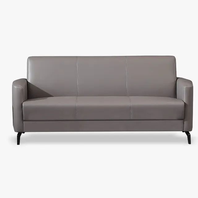 Best Sales Leder couch Wohnzimmer Sofa moderne Rezeption Tagungsraum 1/3 Sitze modulares Büros ofa
