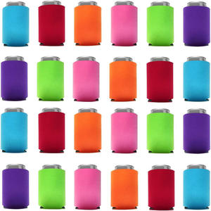 Manchons isothermes portables personnalisables avec logo, 330 ml, colorés, parfaits pour les fêtes estivales - Product Image 6