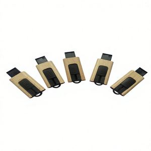 แฟลชไดรฟ์ USB 2.0 สีไม้ธรรมชาติ 8G/256G ใช้ได้ทั้งคอมพิวเตอร์/โทรศัพท์  ปรับแต่งโลโก้ได้ - Product Image 4
