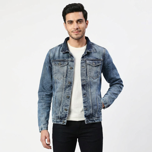 Best Selling Low Price <b>Men</b> <b>Denim</b> <b>Jackets</b> For Sale Casual Wear Wholesale High Quality <b>Men's</b> Cotton Jeans <b>Jacket</b> OEM Service - Product Image 1